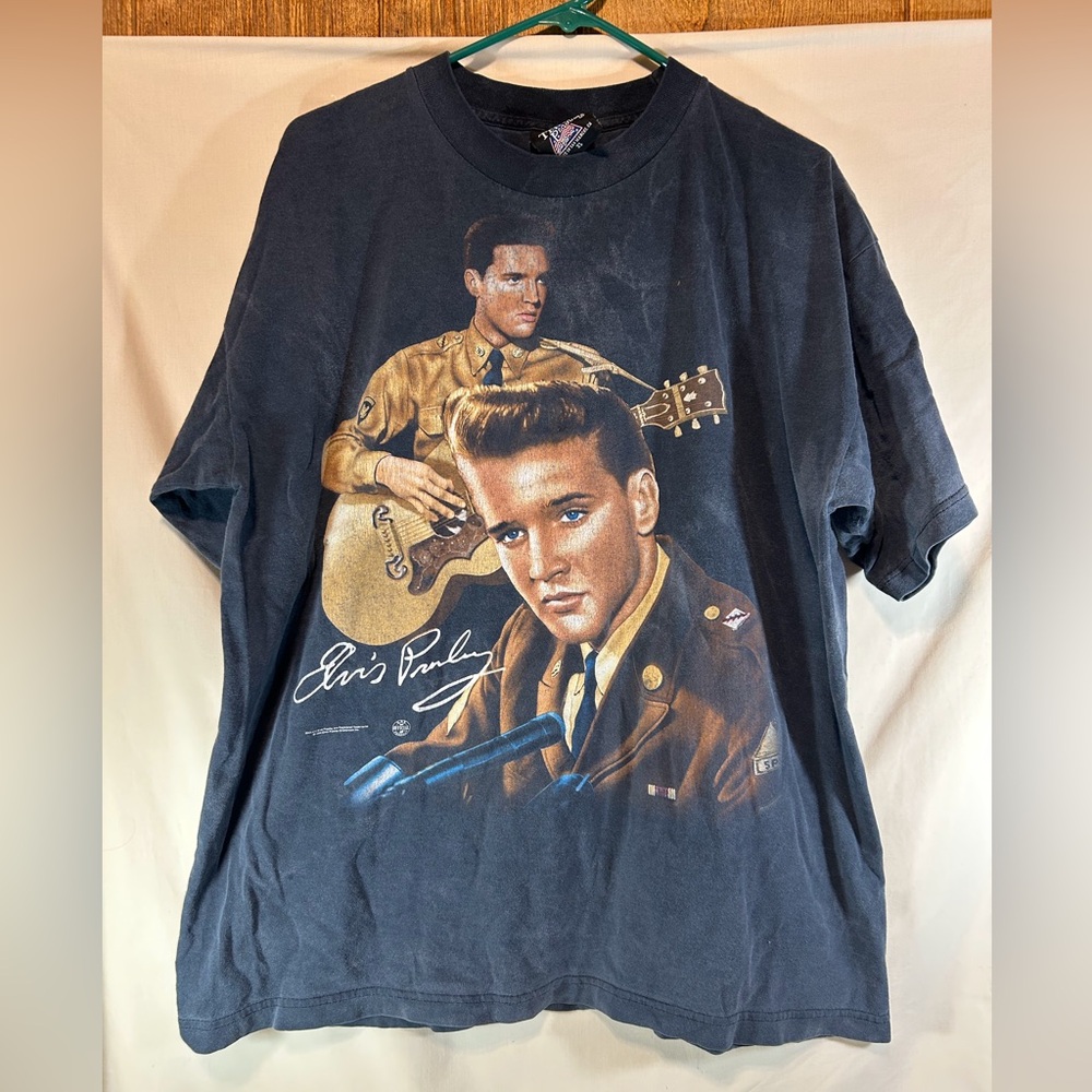 Vintage Trinity Products men’s Elvis Presley short sleeve T-shirt XL